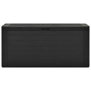 Vida XL Deck Box Anthracite vidaXL Patio Storage Box Anthracite 45.7"x17.3"x21.7"