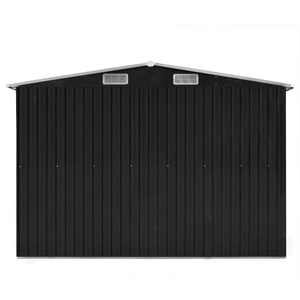 Vida XL Metal Sheds Anthracite vidaXL Garden Shed 101.2"x192.5"x71.3" Metal Anthracite - Durable Outdoor Storage Solution