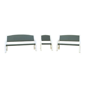 Cosmoplast furniture Garden Bench Single Seat