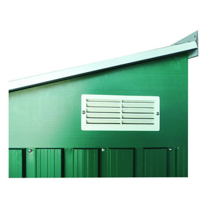 Duramax Enclosures Duramax 8ft x 3ft Metal WoodStore Combo Green