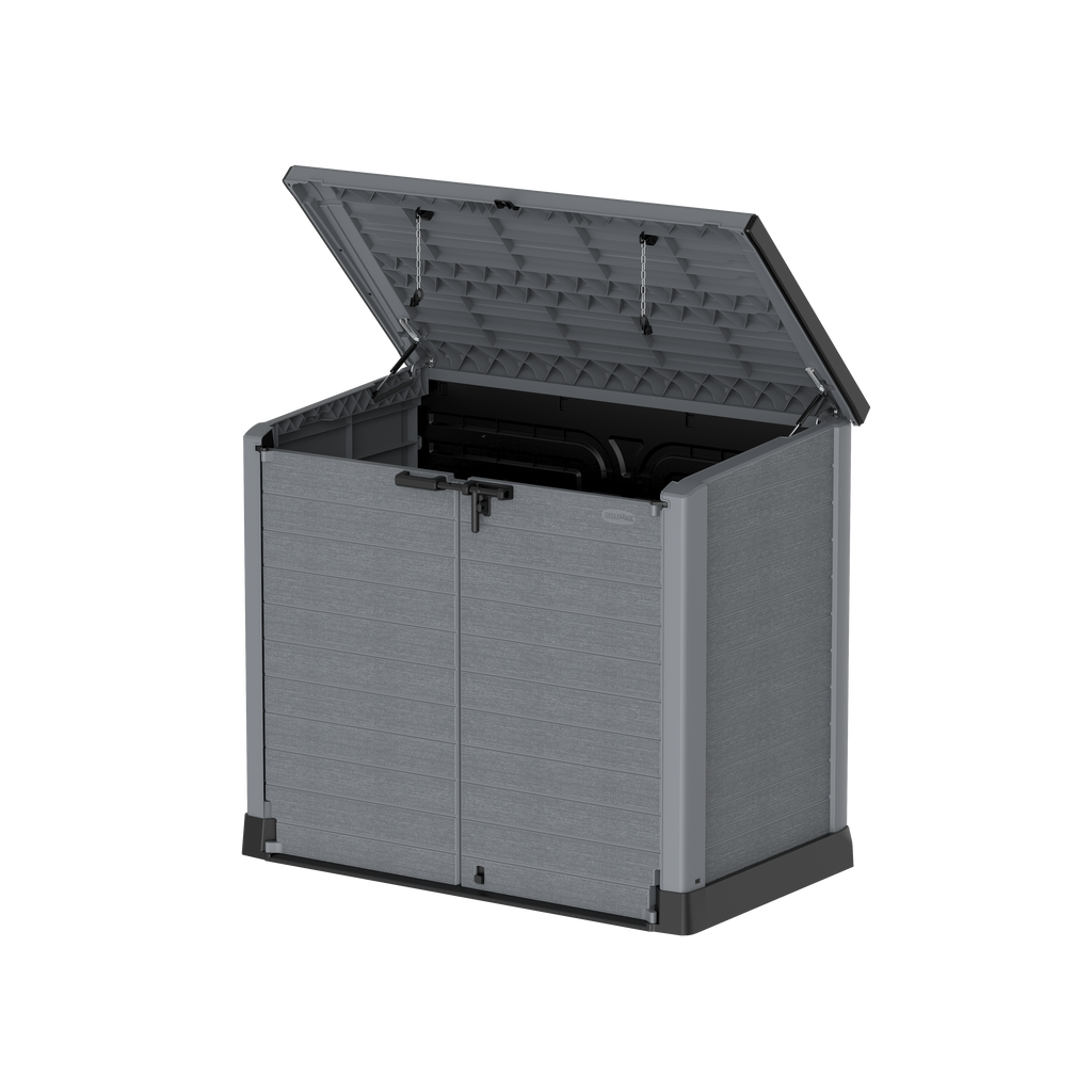 Duramax Enclosures Gray Duramax StoreAway Flat Lid 1200L