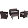 Duramax Furniture Sets Brown Duramax Cedarrattan Sofa Set-Medium