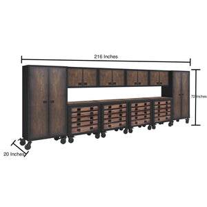 Duramax garage storage Duramax 10-Piece Garage Storage Set with Tool Chests, Wall Cabinets and Free Standing Cabinets