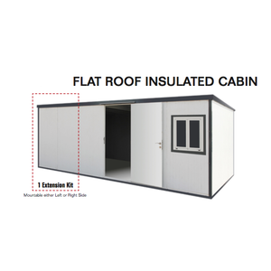 Duramax Insulated Buildings Flat Top Insulated Buildings 13 ft. W x 10 ft. D