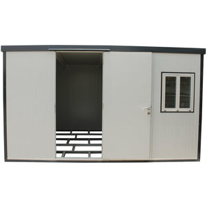 Insulated Storage Room Container 150 SQ FT Office Garage Warehouse Window  Door