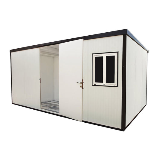 Flat Top Insulated Buildings 16 ft. W x 10 ft. D – Durasheds