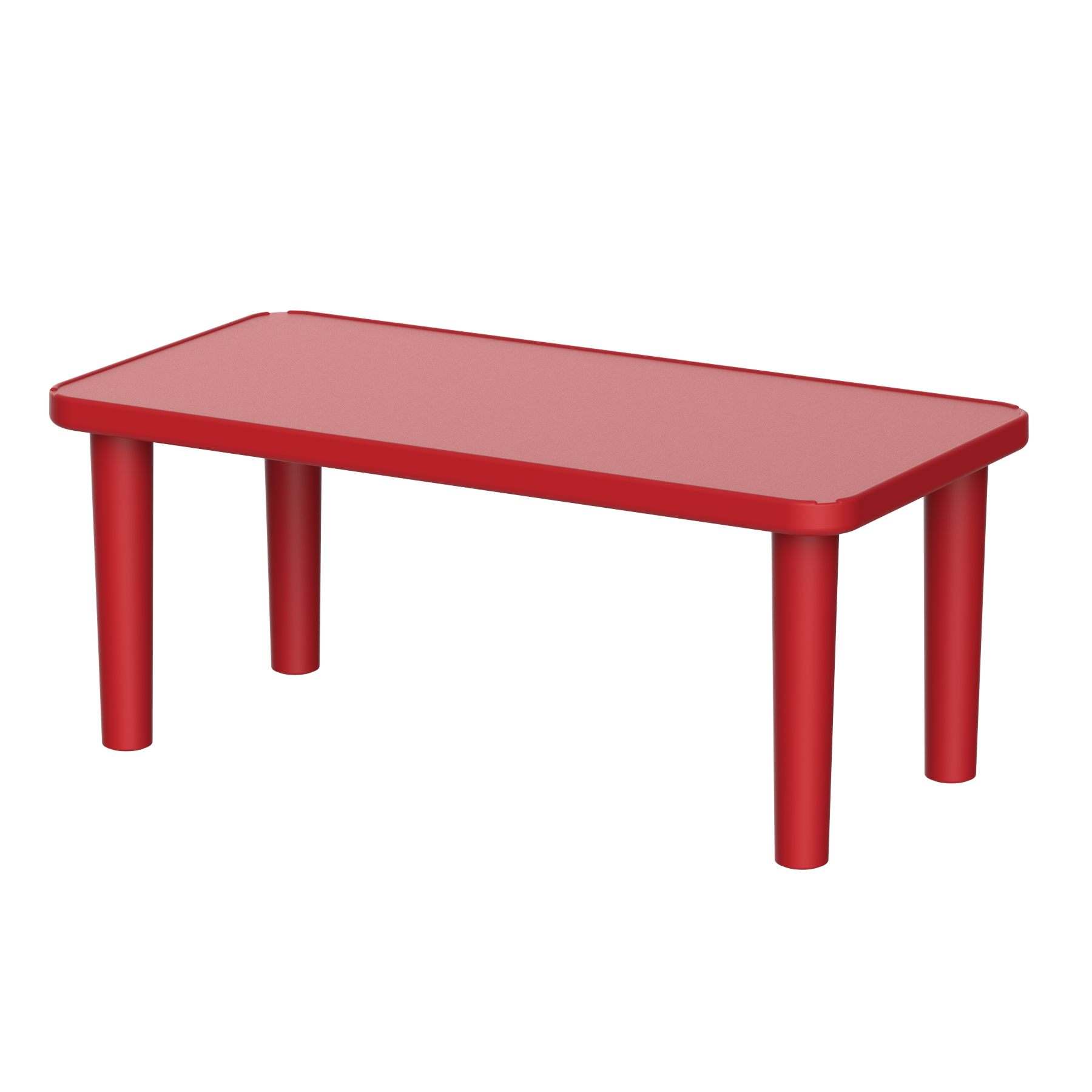Duramax Kindergarten Table Duramax Kindergarten Table - Rectangle Red