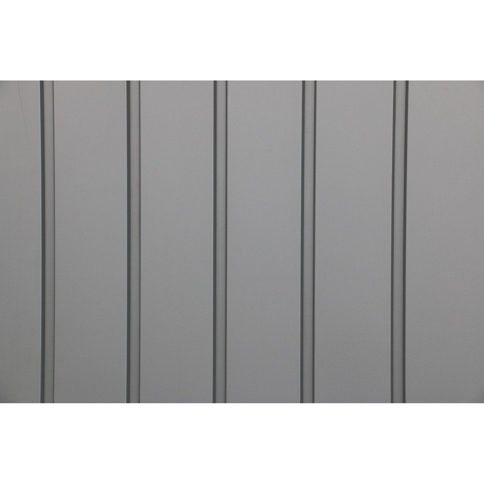 Duramax sheds Duramax 6ft x 5ft Palladium Premier Metal Shed - Light Gray