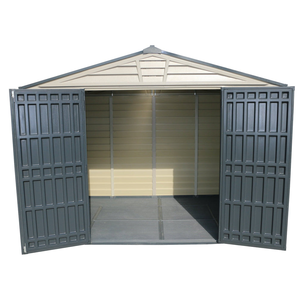 Storemax DuraMax StoreMax Plus 10.5x8 Plastic Vinyl Storage Shed 30225