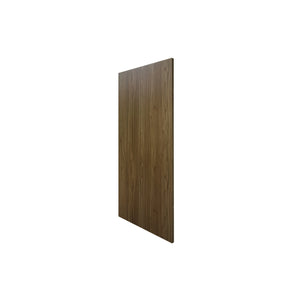 Durasheds Barn Door DuraMax Milo Flush Wooden Barn Door Door Color:  Hickory Walnut