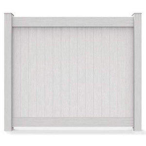 Durasheds DuraGrain Privacy 6” TG Fence White