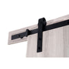 Durasheds DuraMax Milo Flush Wooden Barn Door Door Color:  Ash Gray
