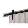 Durasheds DuraMax Milo Flush Wooden Barn Door Door Color:  Ash Gray