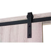 Durasheds DuraMax Milo Flush Wooden Barn Door Door Color:  Ash Gray