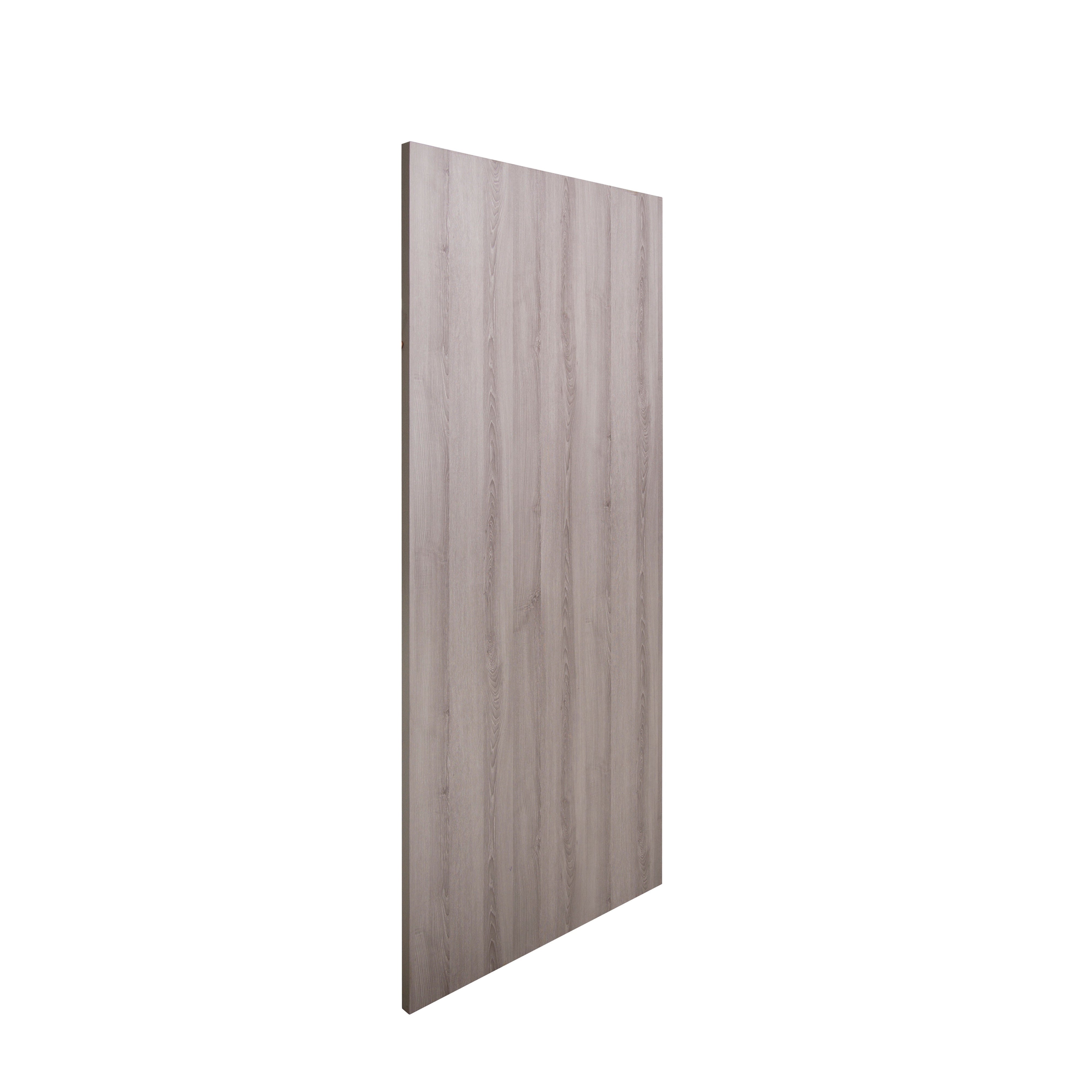 Durasheds DuraMax Milo Flush Wooden Barn Door Door Color:  Ash Gray