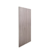 Durasheds DuraMax Milo Flush Wooden Barn Door Door Color:  Ash Gray