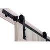 Durasheds DuraMax Milo Flush Wooden Barn Door Door Color:  Ash Gray