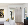 Durasheds DuraMax Milo Flush Wooden Barn Door Door Color:  Ash Gray