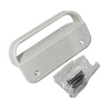 Durasheds GATE HANDLE WITH SELF-DRILLING SCREW WHITE NYLON