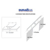Durasheds Wall Panel Accessories DuraMax PVC H Divider (10')