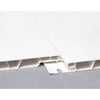 Durasheds Wall Panels Duramax PVC Interlocking PVC Wall and Ceiling Panel - Bright White 16 In. wide each x 96 In. long.